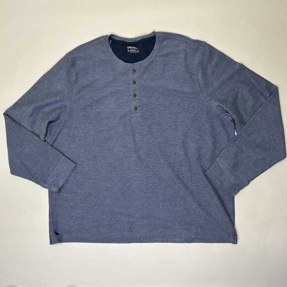Untuckit Urey Grassi 40983 Long Sleeve Henley Shirt Men’s Size 3XL Button Lot 2 - Picture 2 of 16